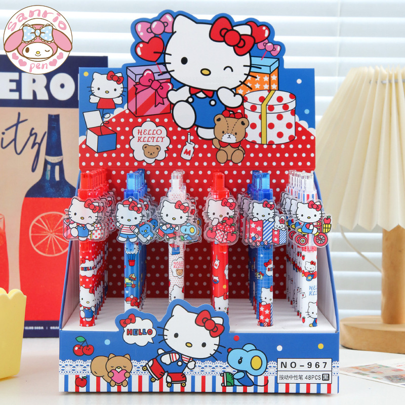 Gel Ink Pen Set - Sanrio 48pcs/Set Gel Pen New Cartoon