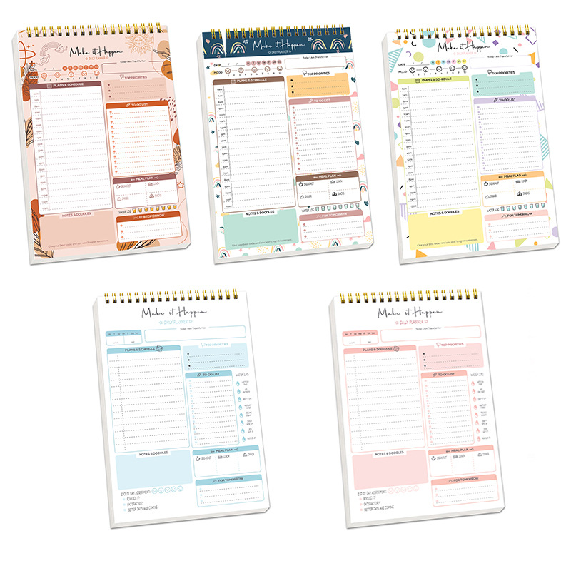 Planner Agenda Spiral A5 Noteb - Office Stationery Supply List recension och pris