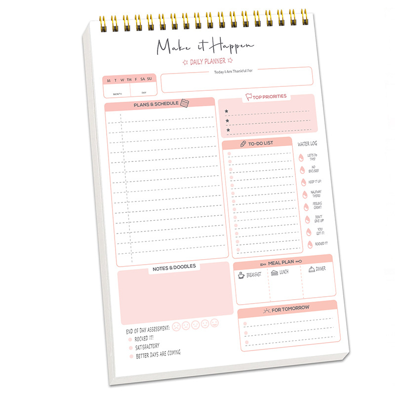 Planner Agenda Spiral A5 Noteb - Office Stationery Supply List recension och pris