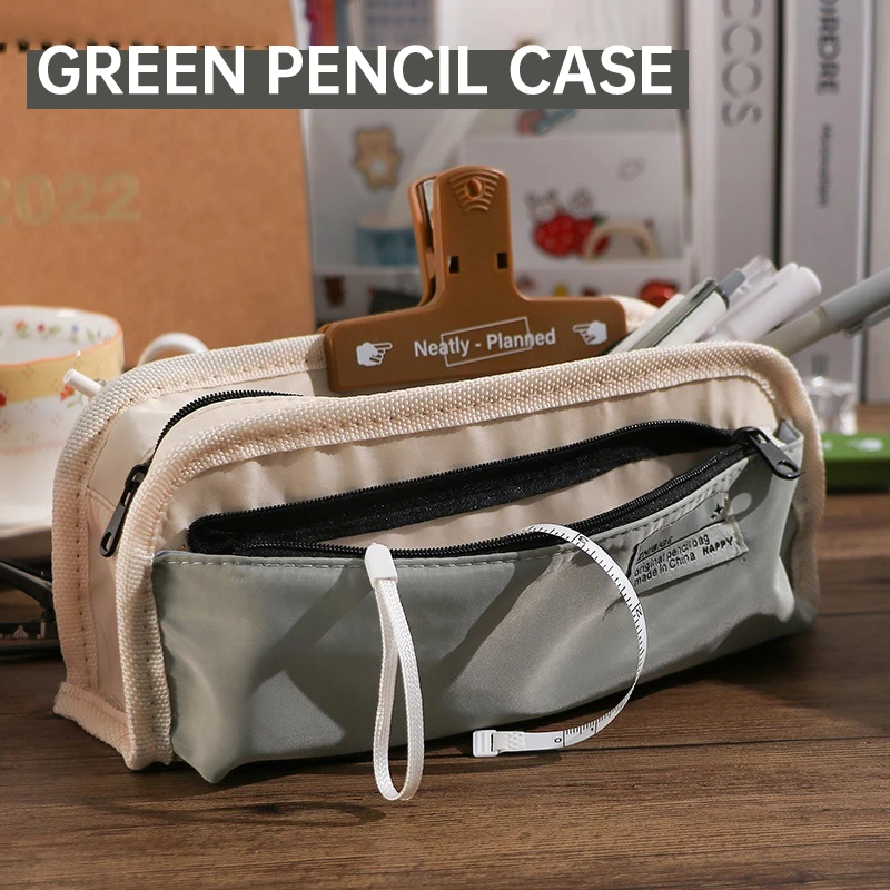 Large Capacity Pencil Case Min - Office Supply Office Stationery Items recension och pris