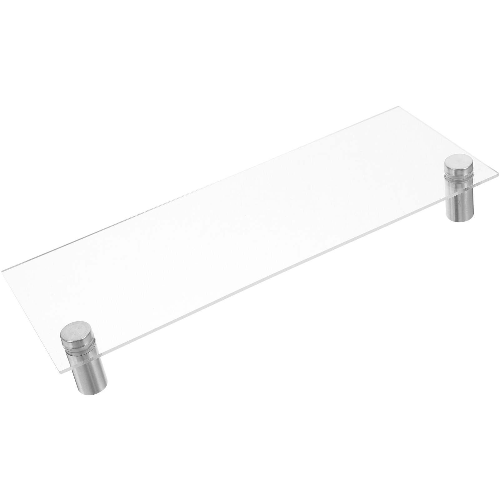 Blank Clear Acrylic Name Plate - Desk Name Plate recension och pris