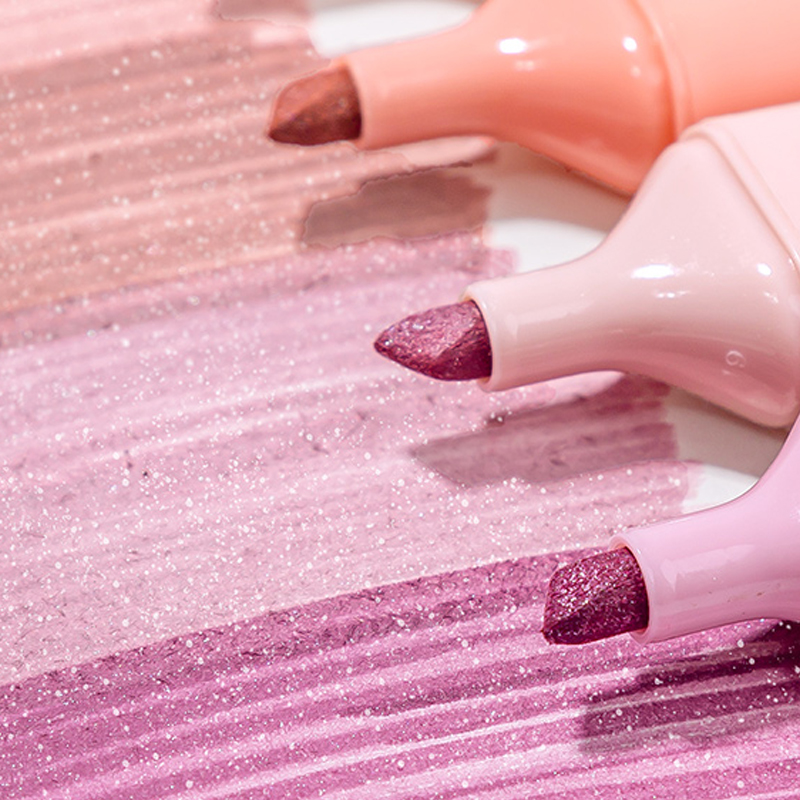 Glitter Highlighters, Flexible - Highlighter Set Pastel recension och pris