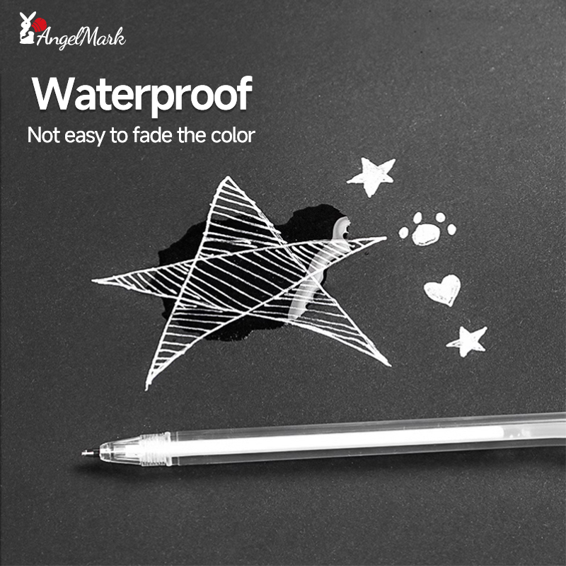 White Gold Silver Classic High - Gel Ink Pen Set recension och pris