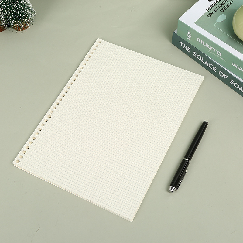 A5 B5 Line Grid 20Holes Loose- - Notebook Dotted A5 recension och pris