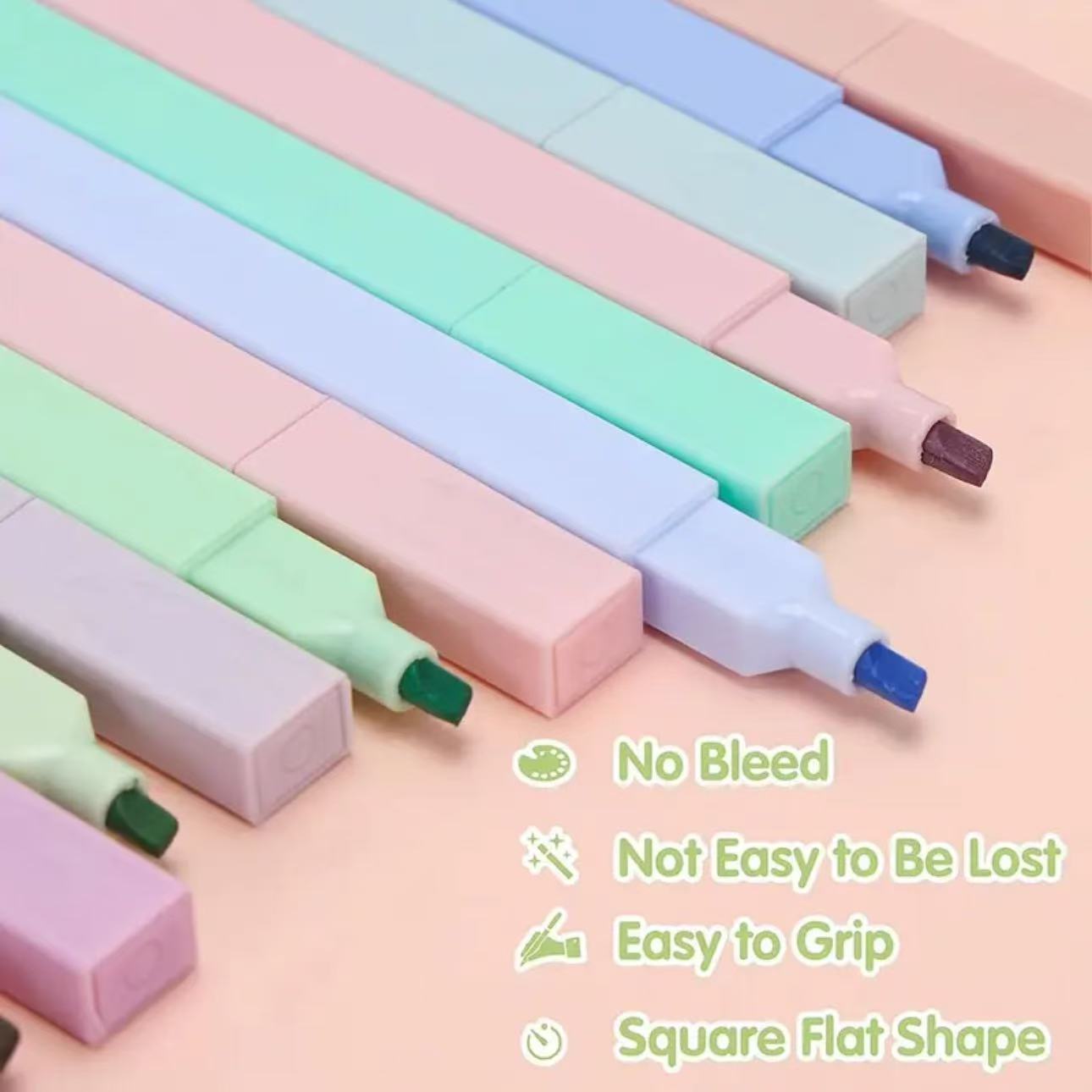 12 Colors Fluorescent Highligh - Highlighter Set Pastel recension och pris