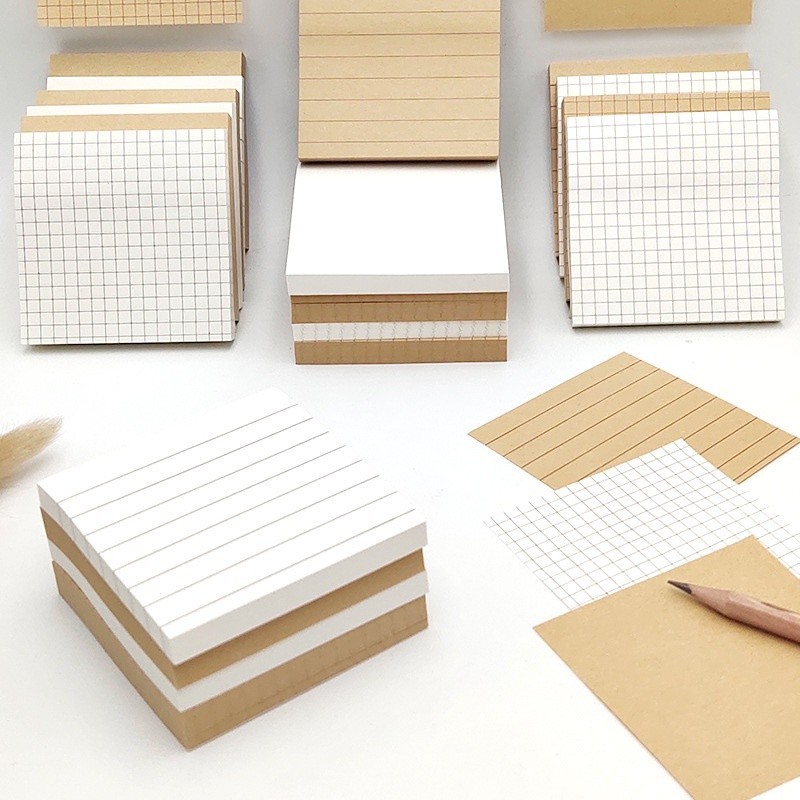 80 Sheets Memo Pad Sticky Note - Office Stationery Supply List recension och pris