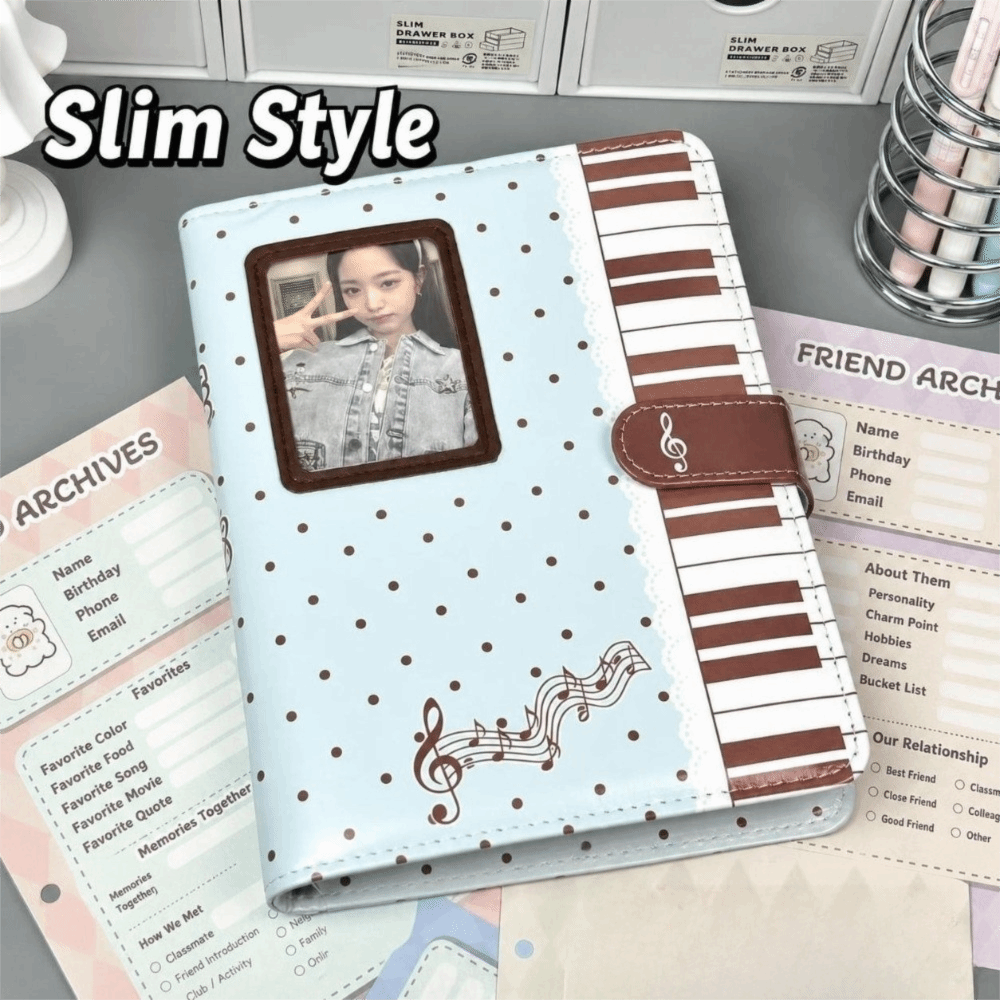 Ins Polka Dot Piano Binder Not - Notebook Dotted A5 recension och pris