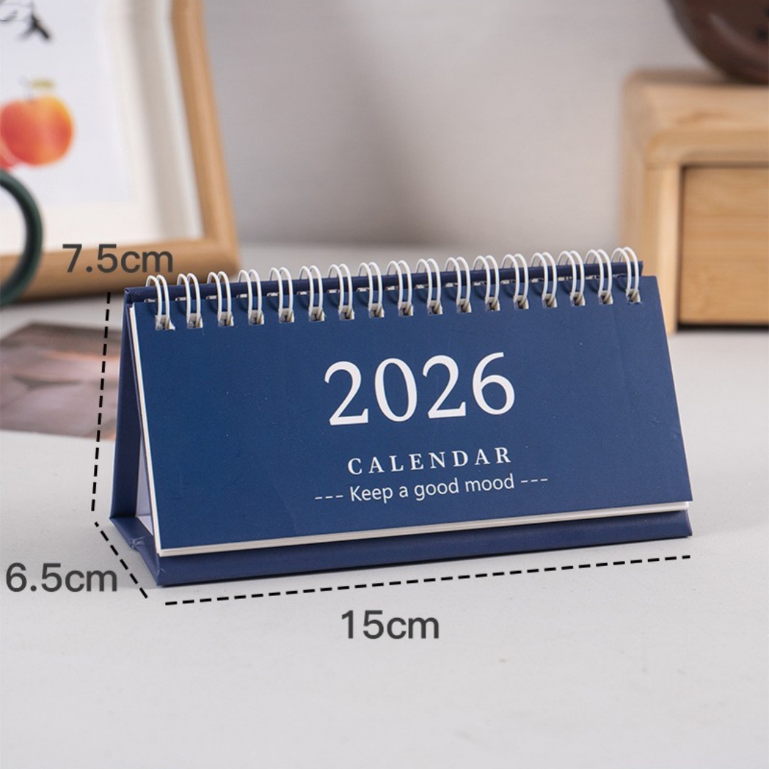 Simple Desk Calendar 2025-2026 - Office Stationery Supply List recension och pris