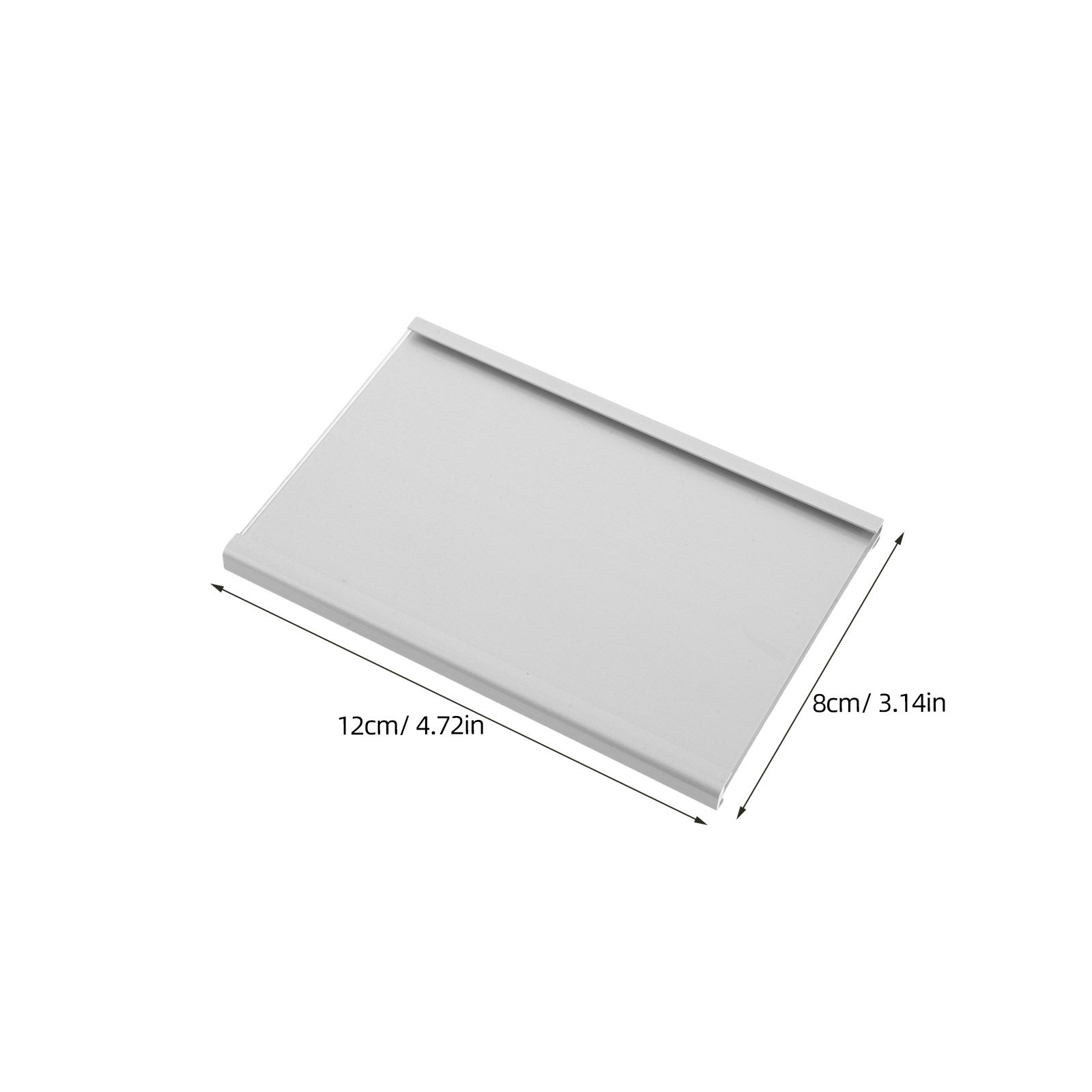 Aluminum Alloy Desk Nameplate  - Desk Name Plate recension och pris