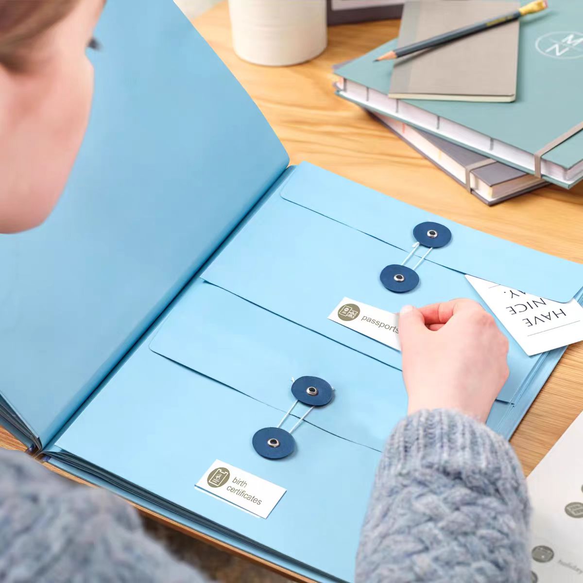 New Arrival File Folders With  - Portfolio Folder Zip recension och pris