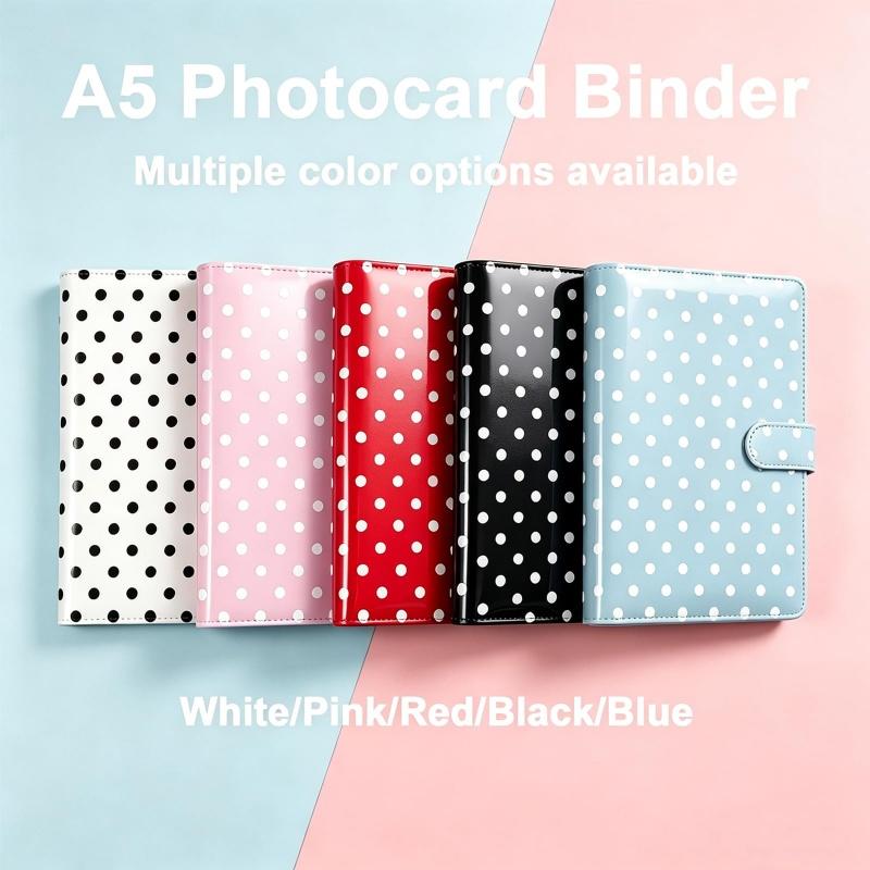 A5 Colorful Retro Red Sliver B - Notebook Dotted A5 recension och pris