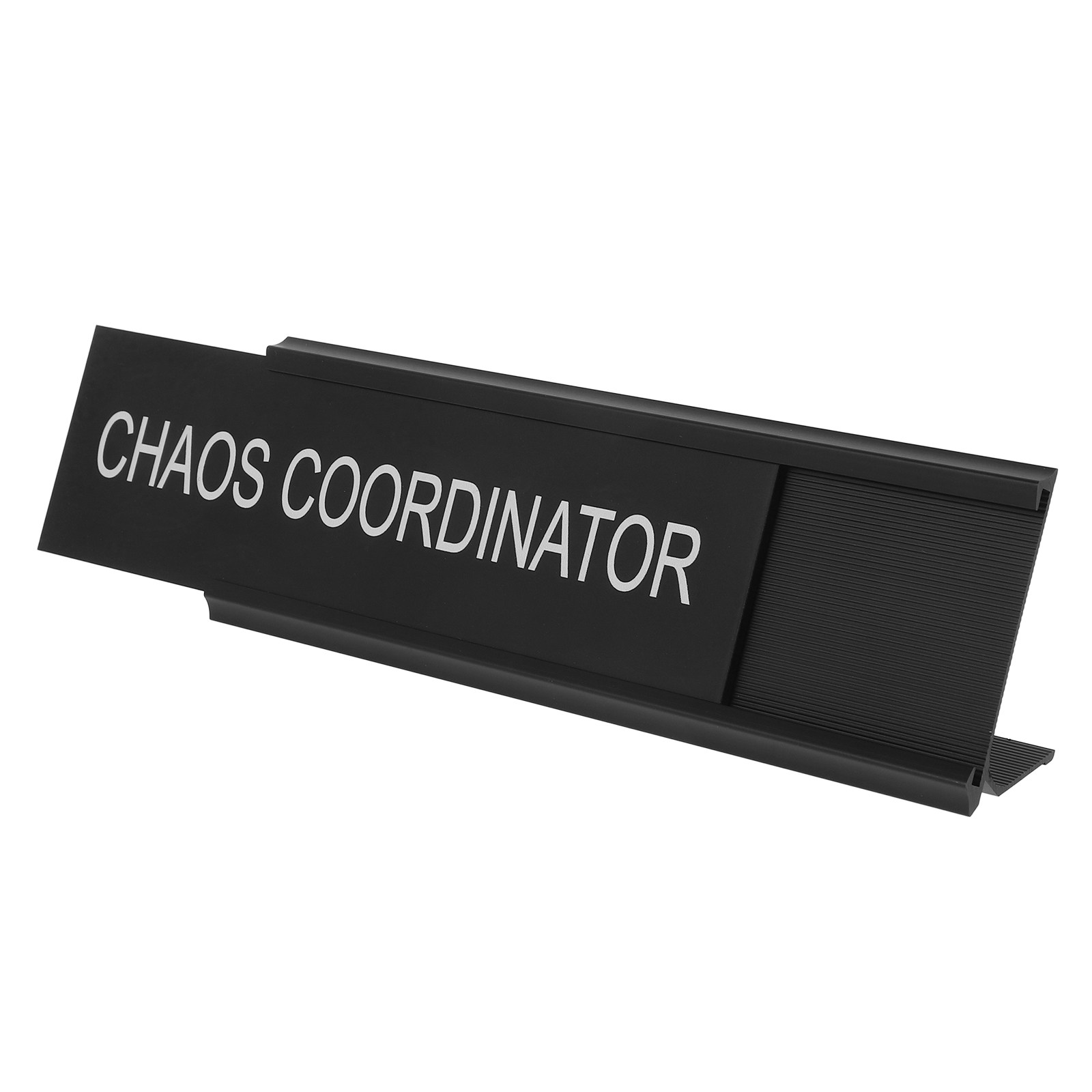 L-Shaped Aluminum Alloy Desk P - Desk Name Plate recension och pris