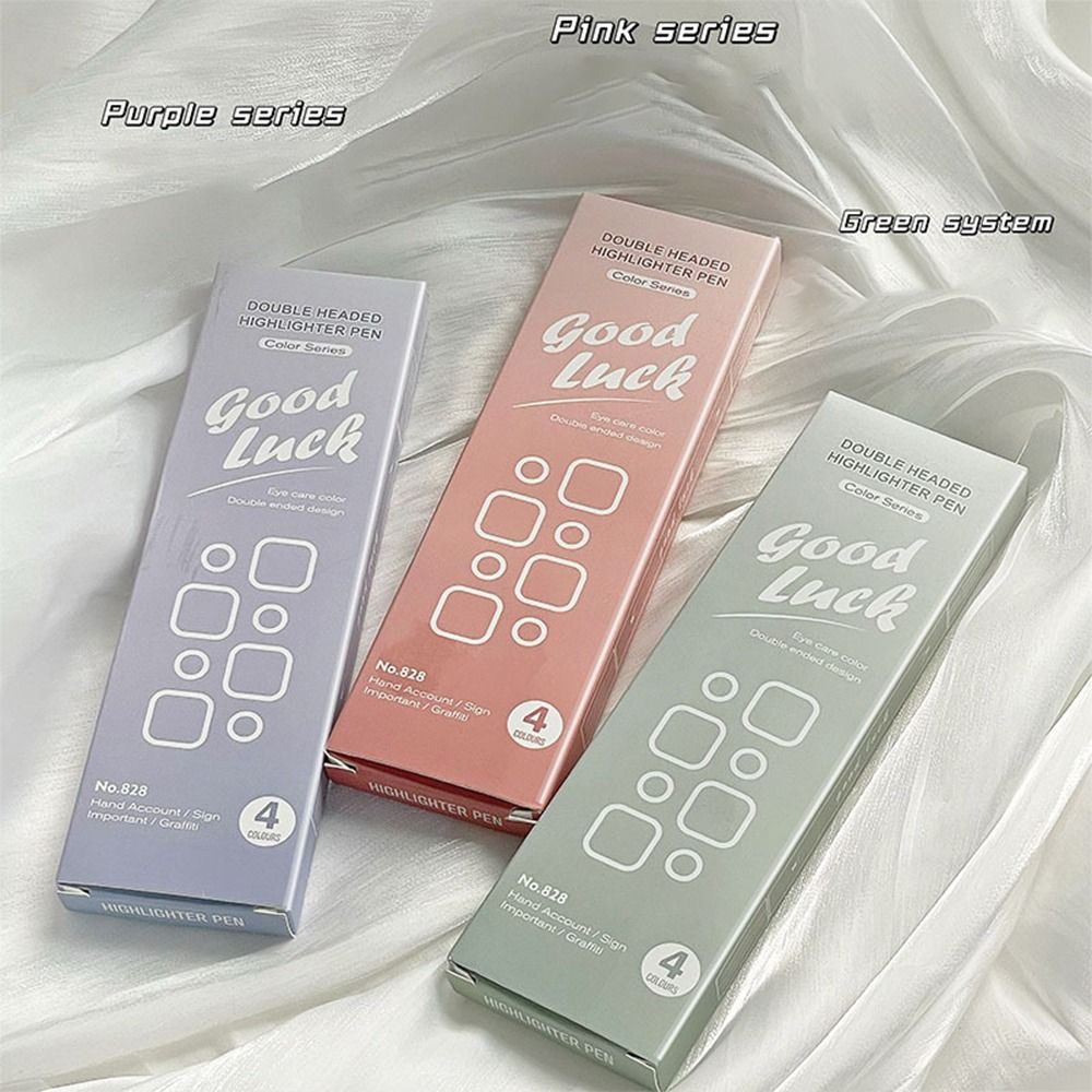 4Colors Double Head Fluorescen - Highlighter Set Pastel recension och pris