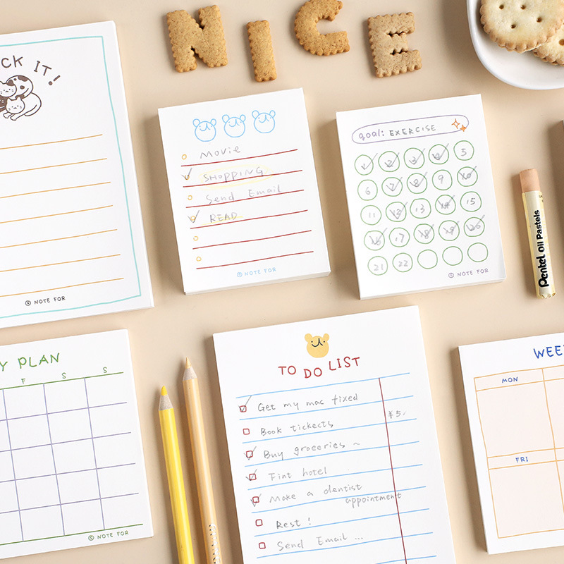 100sheets/50sheets Cute Plan S - Office Stationery Supply List recension och pris