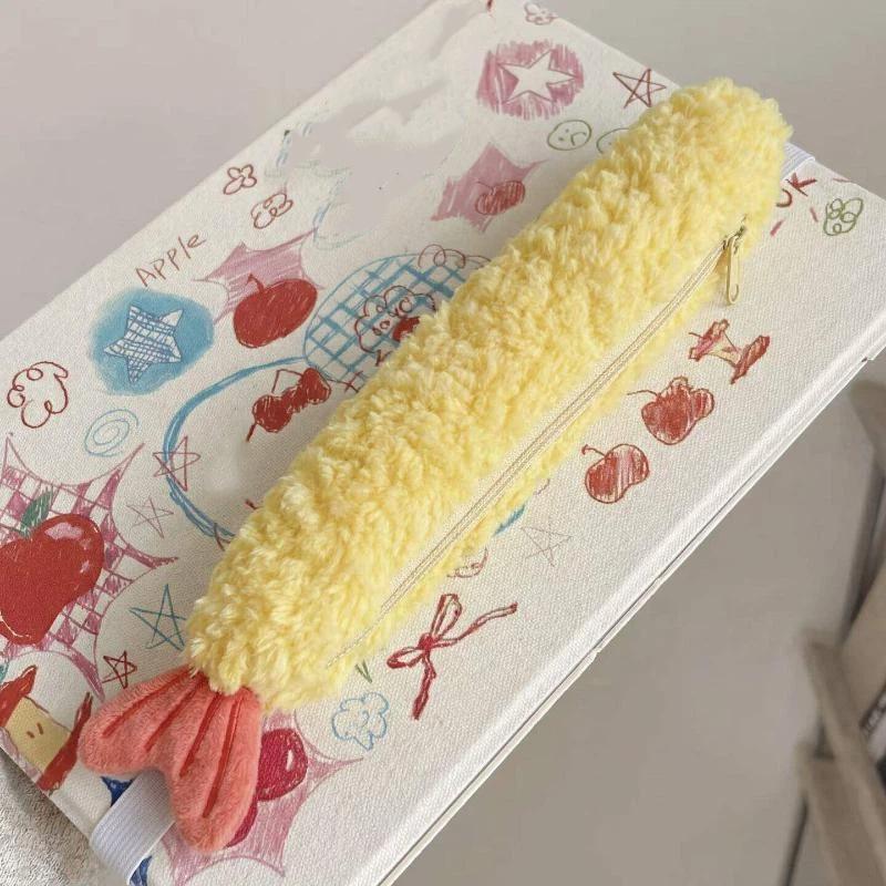 Adorable Shrimp Tail Plush Pen - Ideal Stationery & Office Supply recension och pris