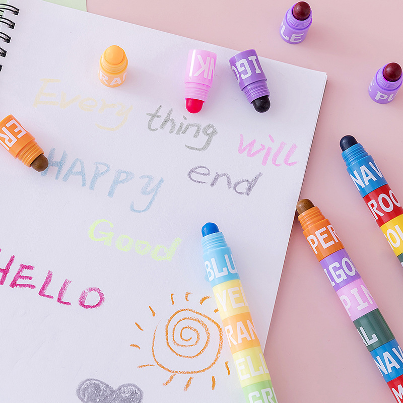 6/12 Colors Splice Mini Bible  - Highlighter Set Pastel recension och pris