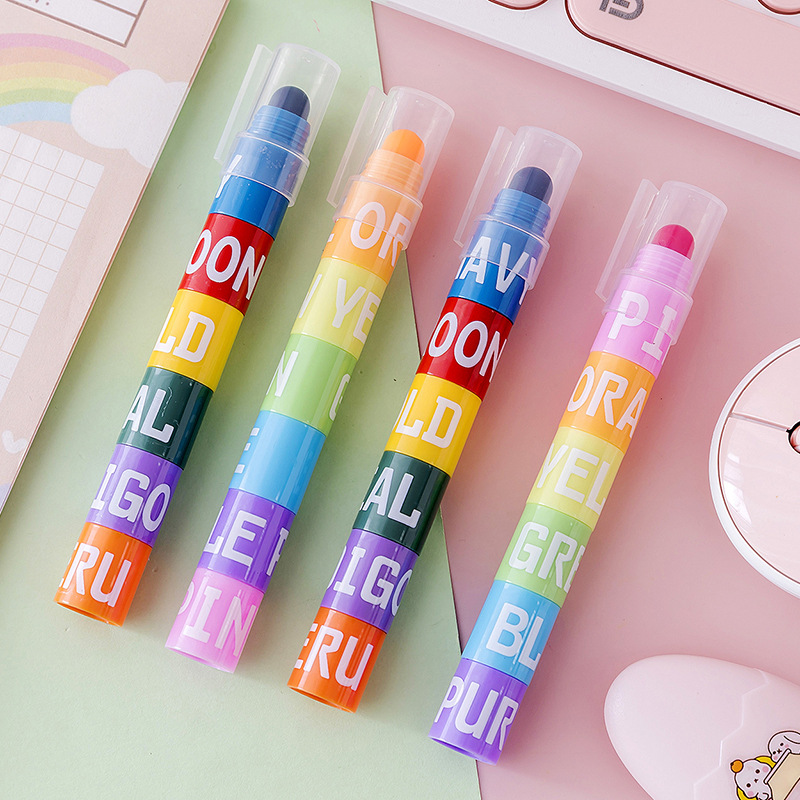 6/12 Colors Splice Mini Bible  - Highlighter Set Pastel recension och pris