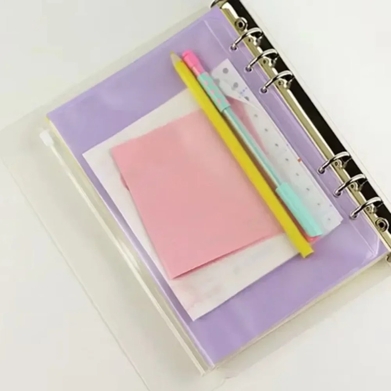 10Pcs Transparent PVC Zipper B - Portfolio Folder Zip recension och pris