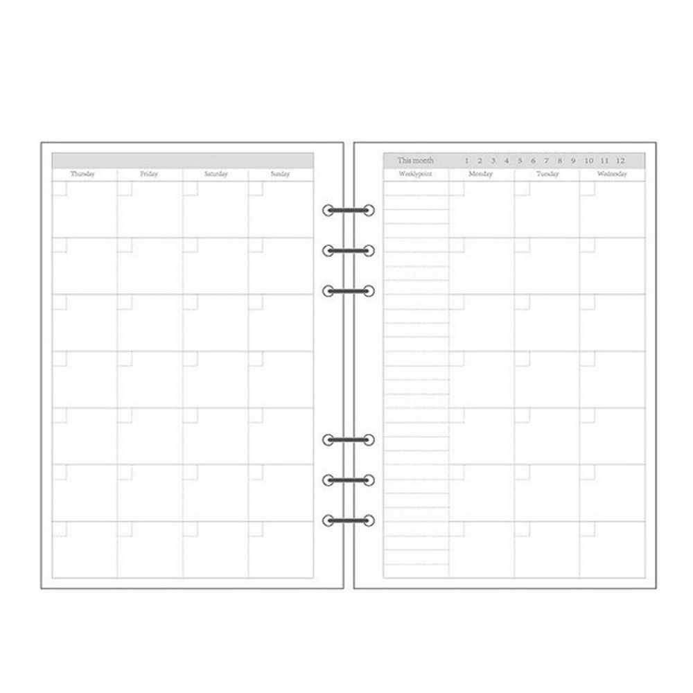 Grid Daily Planner 45 Sheets S - Notebook Dotted A5 recension och pris